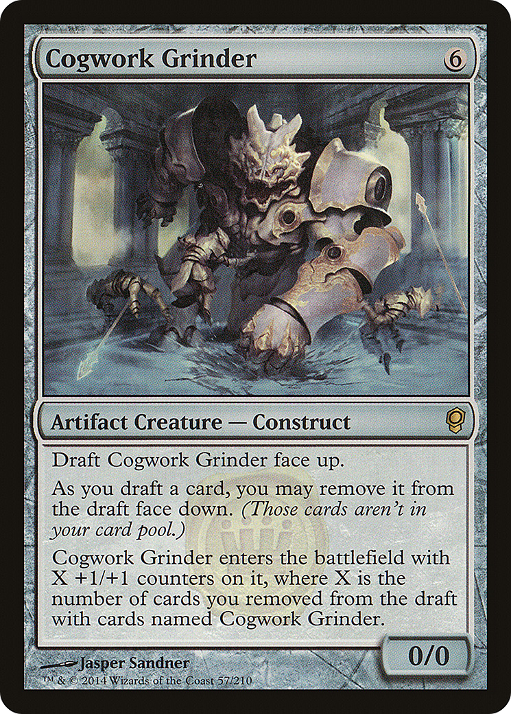 Cogwork Grinder (CNS-057) [Conspiracy] Foil