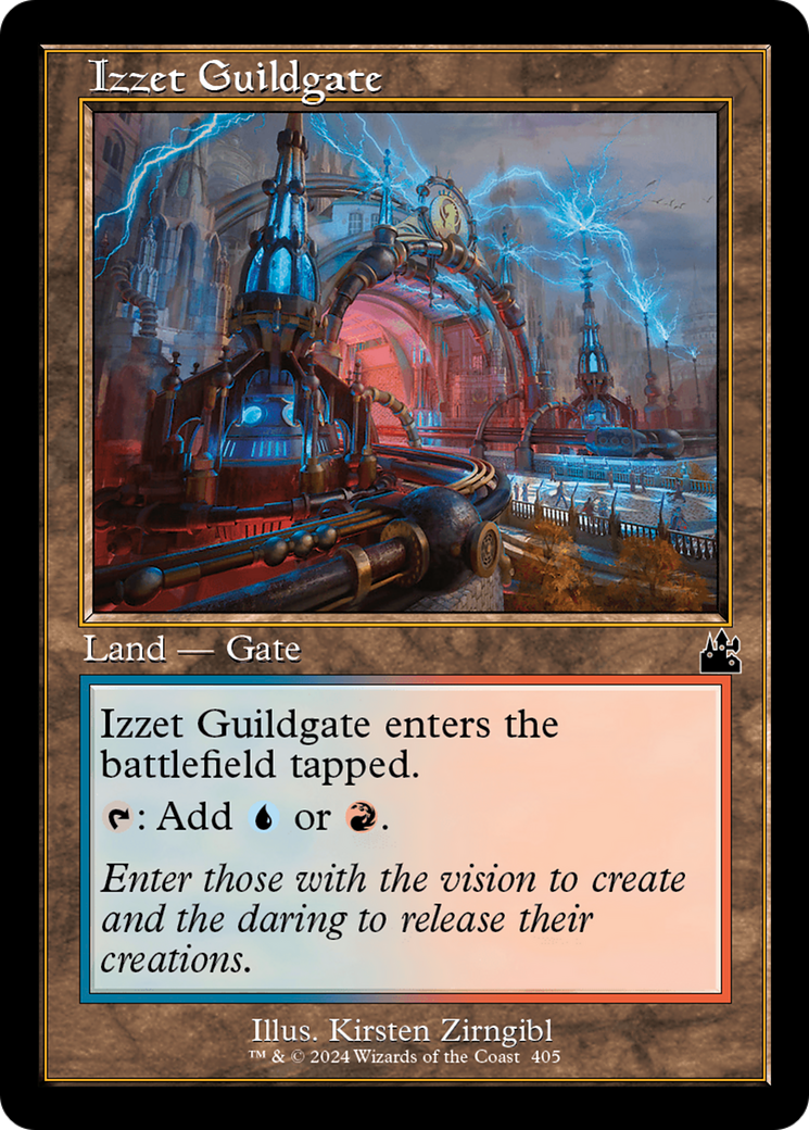 Izzet Guildgate (RVR-405) [Ravnica Remastered]