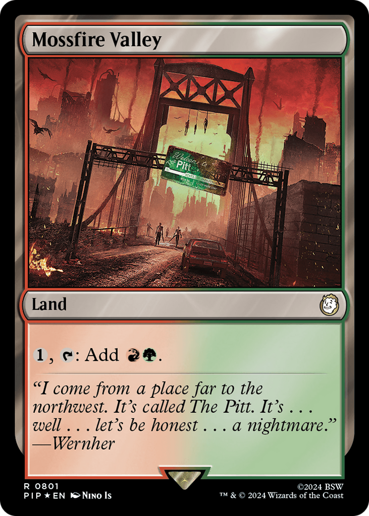 Mossfire Valley (PIP-801) [Fallout] Foil
