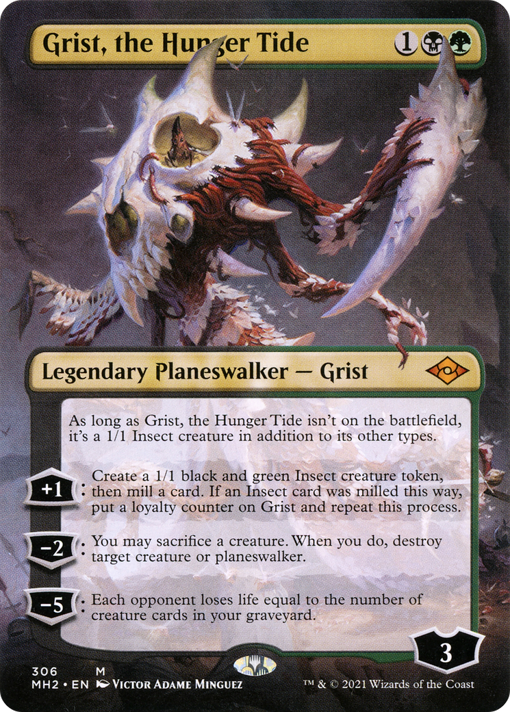Grist, the Hunger Tide (Borderless) (MH2-306) (Borderless) [Modern Horizons 2]