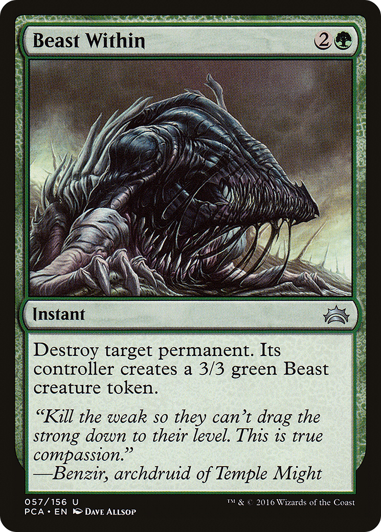 Beast Within (PCA-057) [Planechase Anthology]