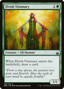 Elvish Visionary (BBD-196) [Battlebond] Foil