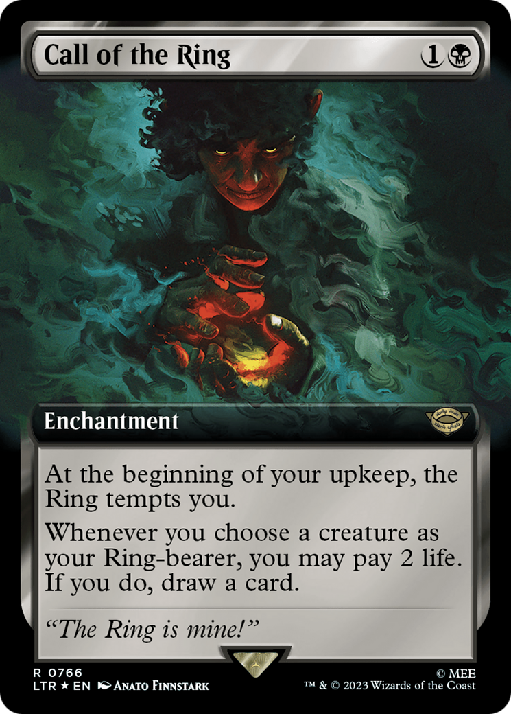 Call of the Ring (LTR-766) [The Lord of the Rings: Tales of Middle-earth]: (Extended Art) Foil