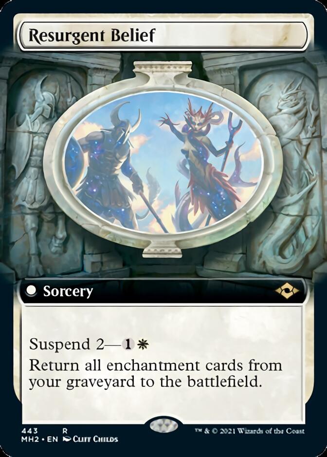 Resurgent Belief (MH2-443) [Modern Horizons 2]: (Extended Art)