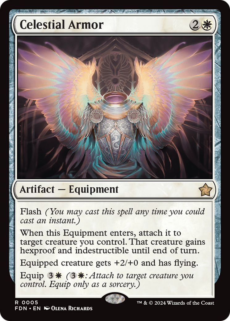 Celestial Armor (FDN-005) [Foundations]