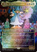 Alela, Artful Provocateur (1630) (Rainbow Foil) (SLD-1630★) (Borderless) [Secret Lair Drop] Foil