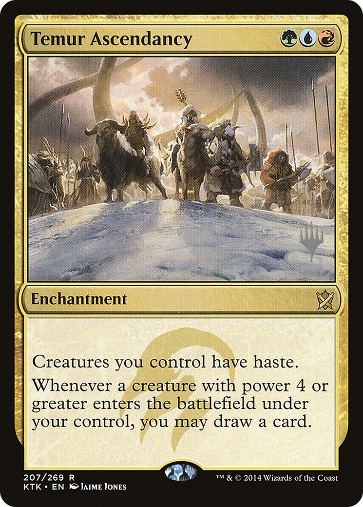 Temur Ascendancy (PPM21-207P) [Promo Pack: Khans of Tarkir Promos]