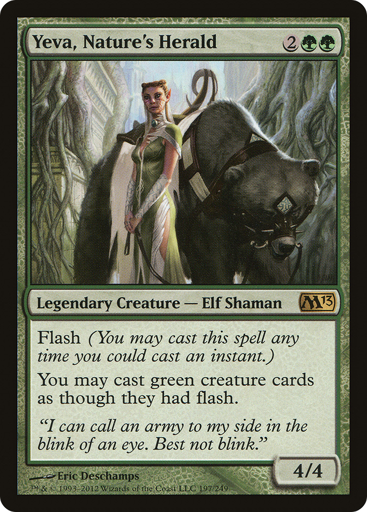 Yeva, Nature's Herald (M13-197) [Magic 2013]