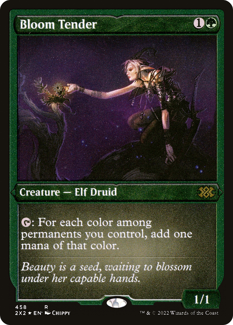 Bloom Tender (2X2-458) [Double Masters 2022] Etched Foil