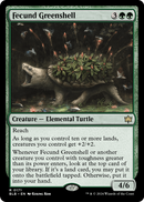 Fecund Greenshell (BLB-171) [Bloomburrow] Foil