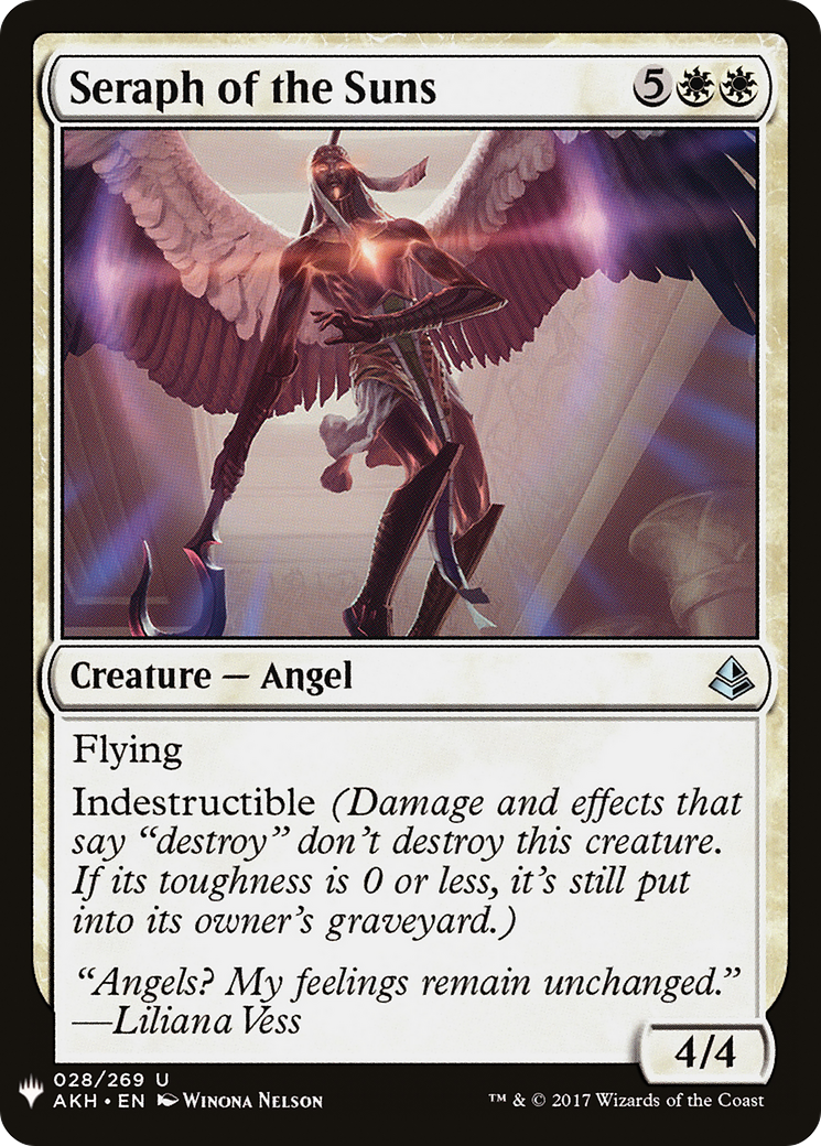 Seraph of the Suns (LIST-AKH-28) [The List]