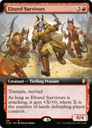 Elturel Survivors (Extended Art) (CLB-581) [Commander Legends: Battle for Baldur's Gate]