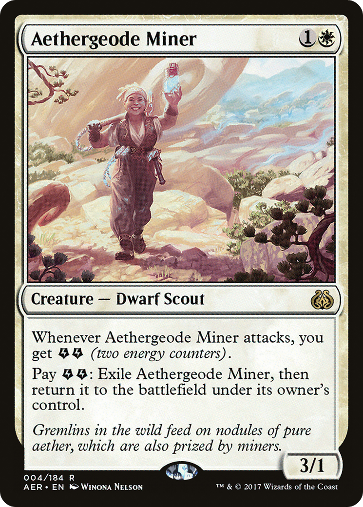 Aethergeode Miner (AER-004) [Aether Revolt]