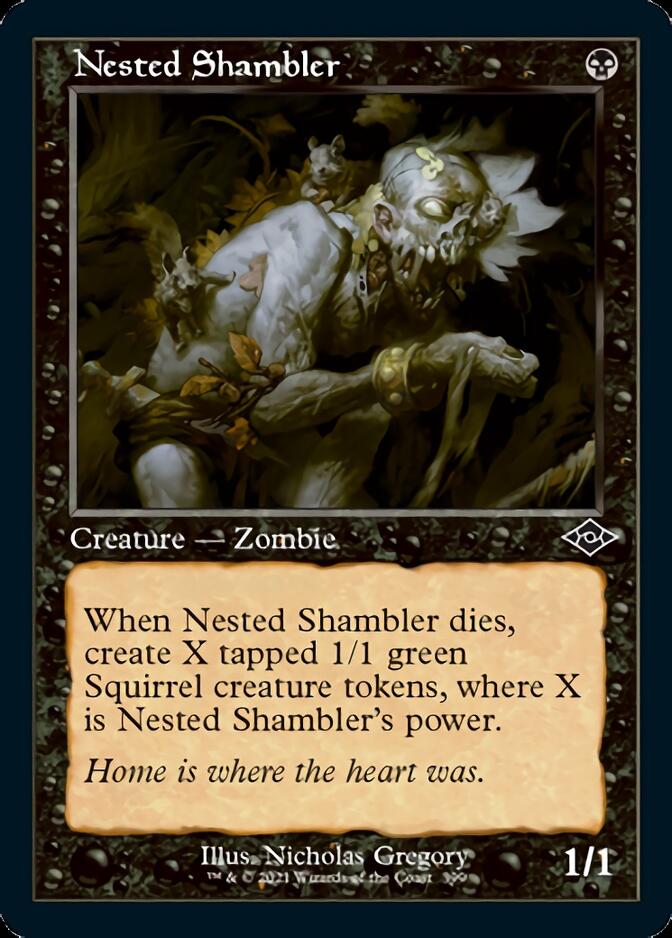 Nested Shambler (MH2-399) [Modern Horizons 2] Foil