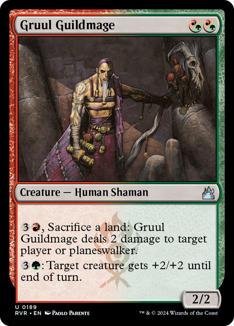 Gruul Guildmage (RVR-189) [Ravnica Remastered]