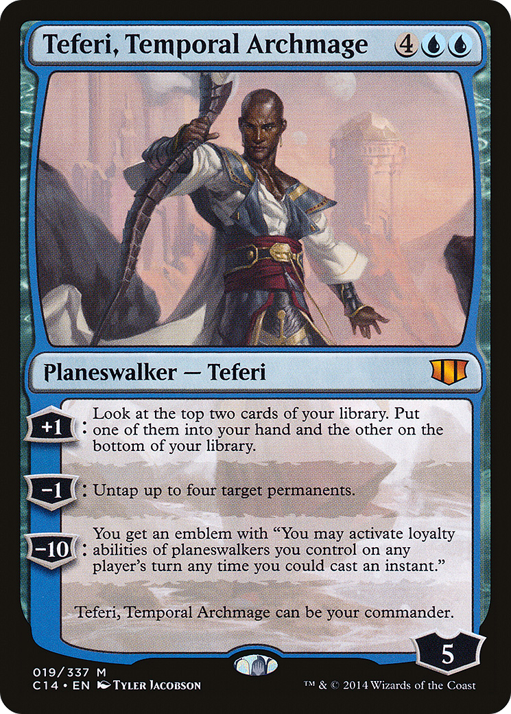 Teferi, Temporal Archmage (C14-019) [Commander 2014]