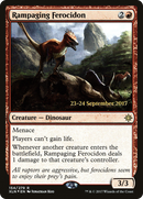 Rampaging Ferocidon (PRE-154S) [Ixalan Promos] Foil