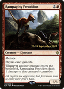 Rampaging Ferocidon (PRE-154S) [Ixalan Promos] Foil