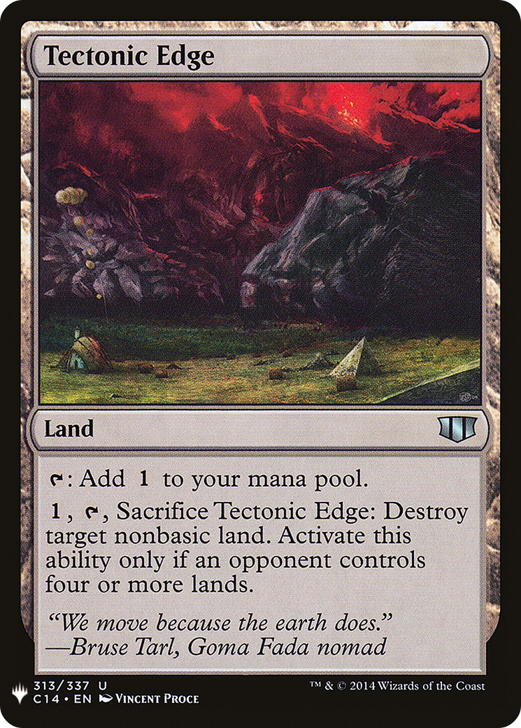 Tectonic Edge (LIST-C14-313) [The List]