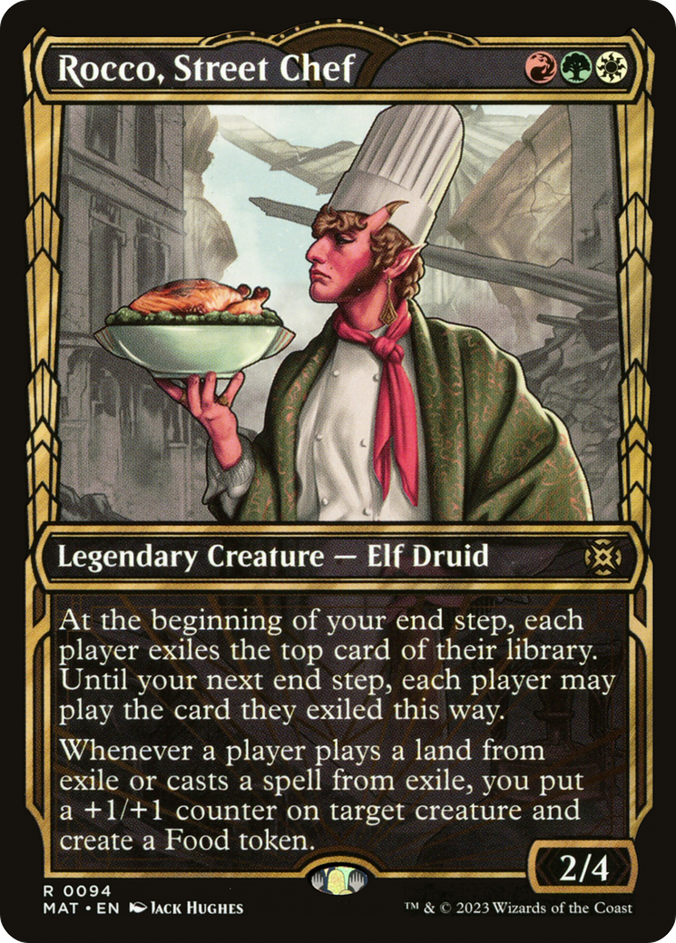 Rocco, Street Chef (MAT-094) [March of the Machine: The Aftermath]: (Showcase)