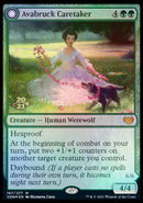 Avabruck Caretaker // Hollowhenge Huntmaster (PRE-187S) [Innistrad: Crimson Vow Promos]: (Double Faced Transform) Foil