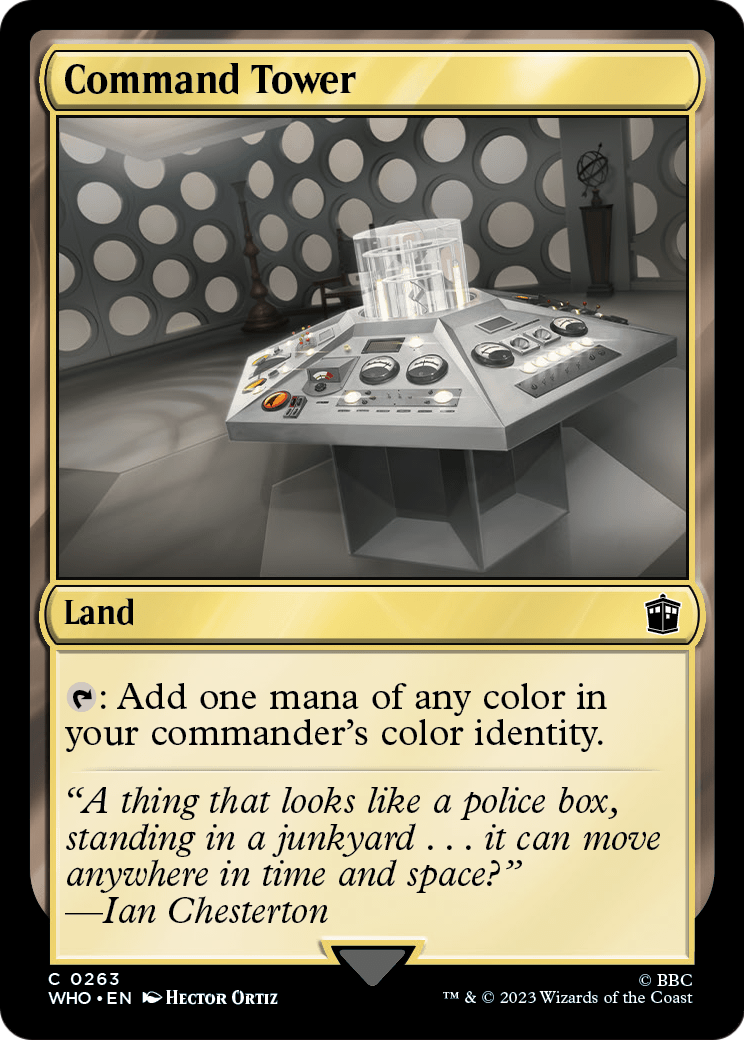 Command Tower (WHO-263) [Doctor Who] Foil
