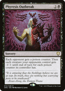 Phyresis Outbreak (ONC-012) [Phyrexia: All Will Be One Commander]