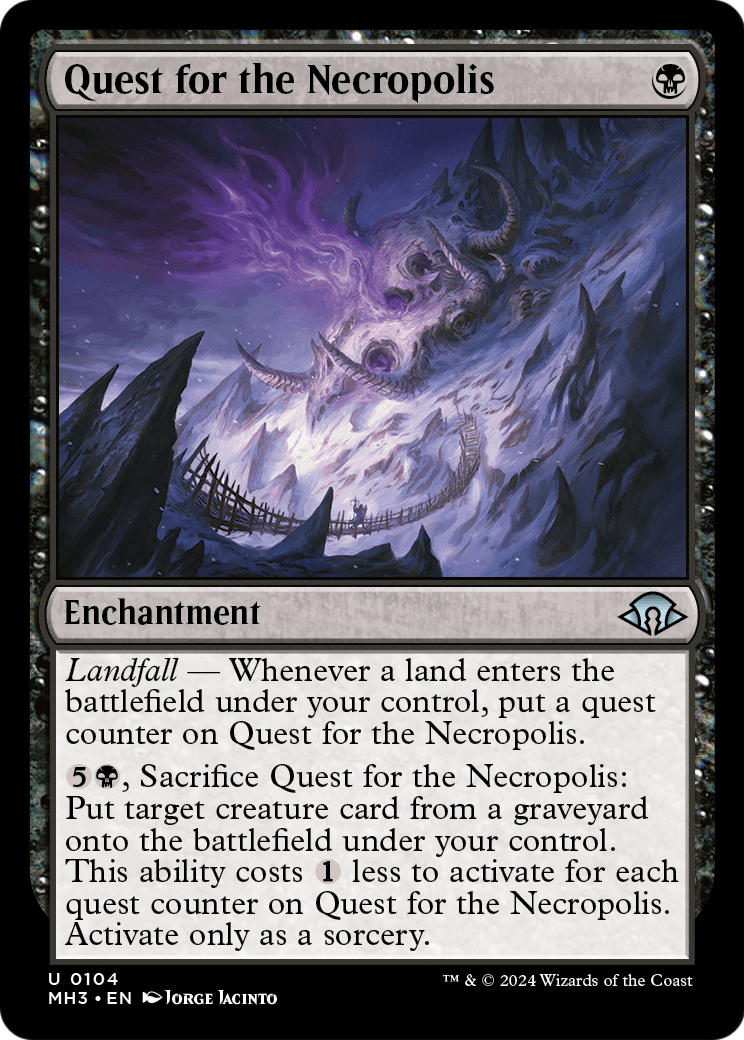 Quest for the Necropolis (MH3-104) [Modern Horizons 3]