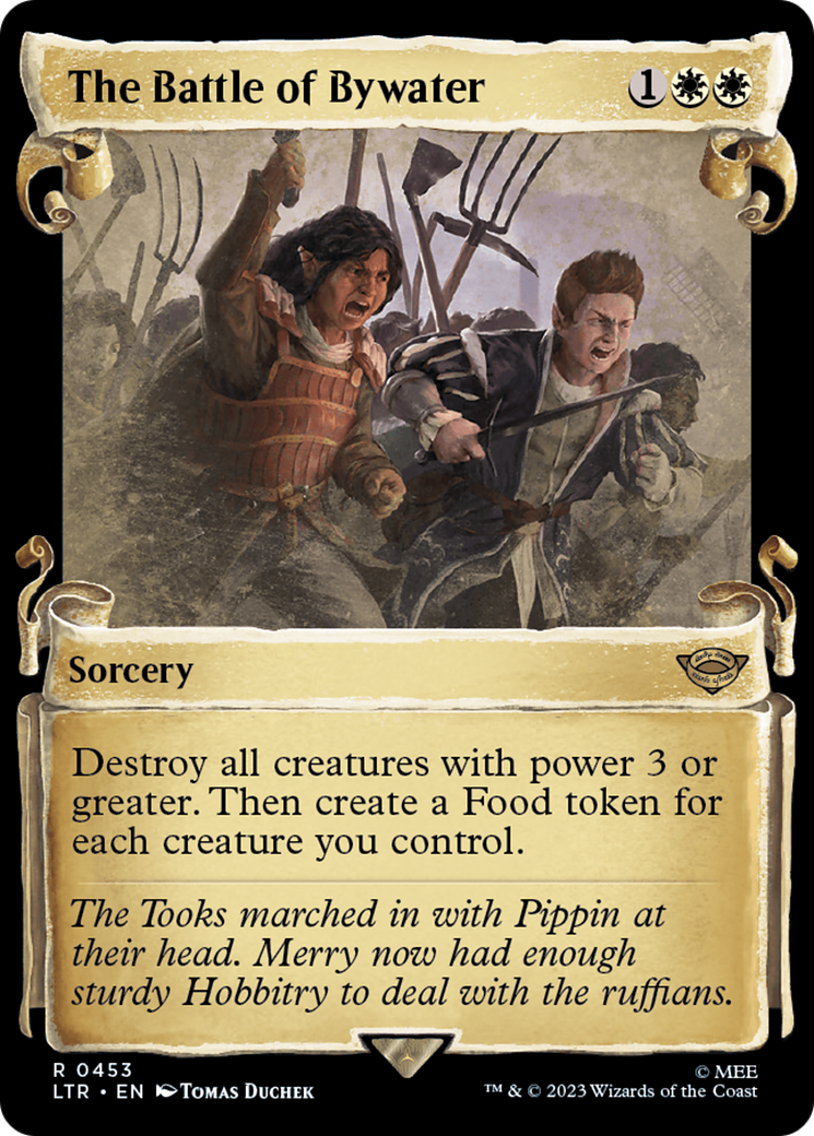 The Battle of Bywater (LTR-453) [The Lord of the Rings: Tales of Middle-earth]: (Showcase) Foil