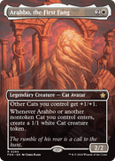 Arahbo, the First Fang (FDN-294) [Foundations] (Borderless) Foil