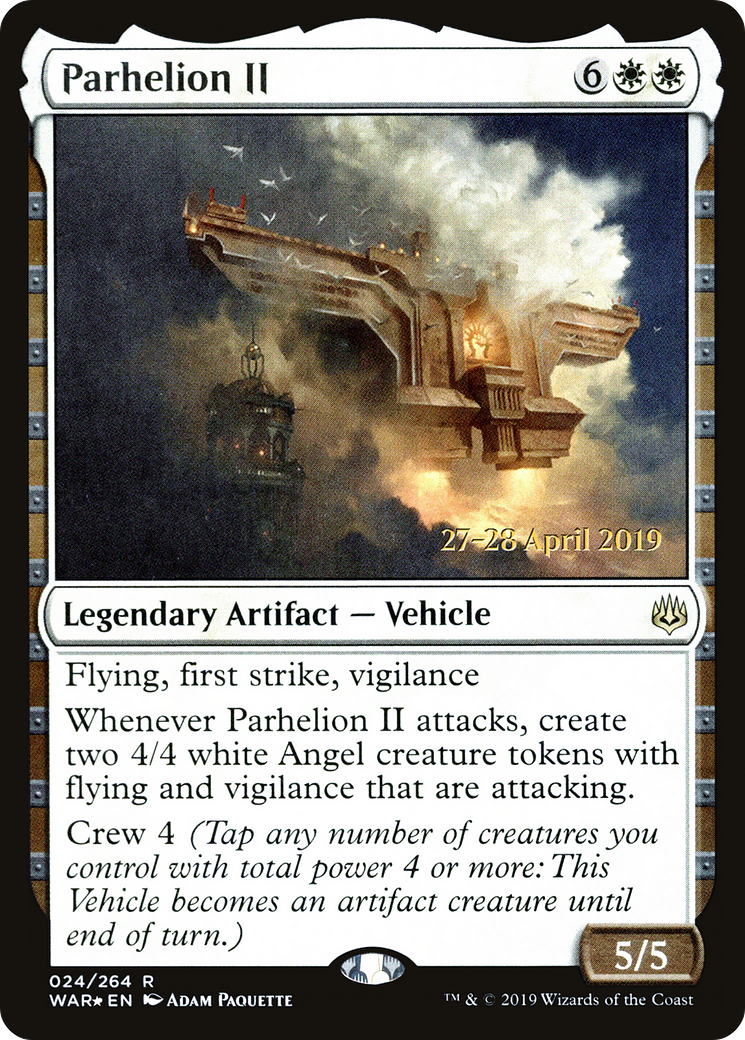 Parhelion II (PRE-24S) [War of the Spark Promos] Foil
