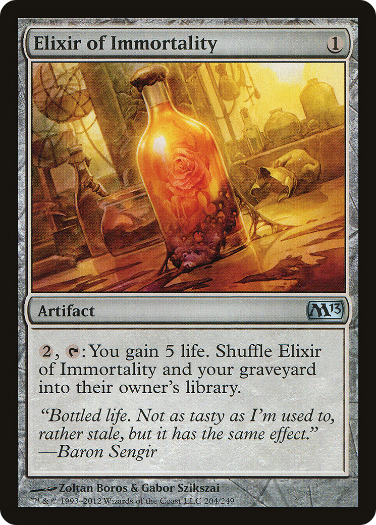 Elixir of Immortality (M13-204) [Magic 2013]