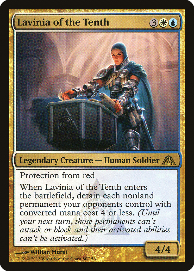 Lavinia of the Tenth (DGM-080) [Dragon's Maze]
