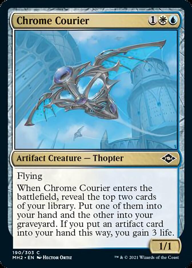 Chrome Courier (MH2-190) [Modern Horizons 2] Foil