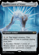 Hylda's Crown of Winter (WOE-367) [Wilds of Eldraine]: (Extended Art) Foil