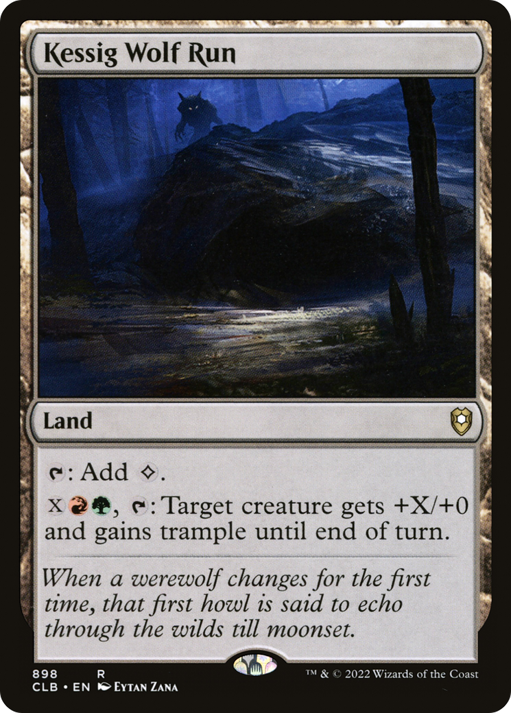 Kessig Wolf Run (CLB-898) [Commander Legends: Battle for Baldur's Gate]