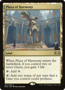 Plaza of Harmony (PPELD-254P) [Promo Pack: Ravnica Allegiance Promos]