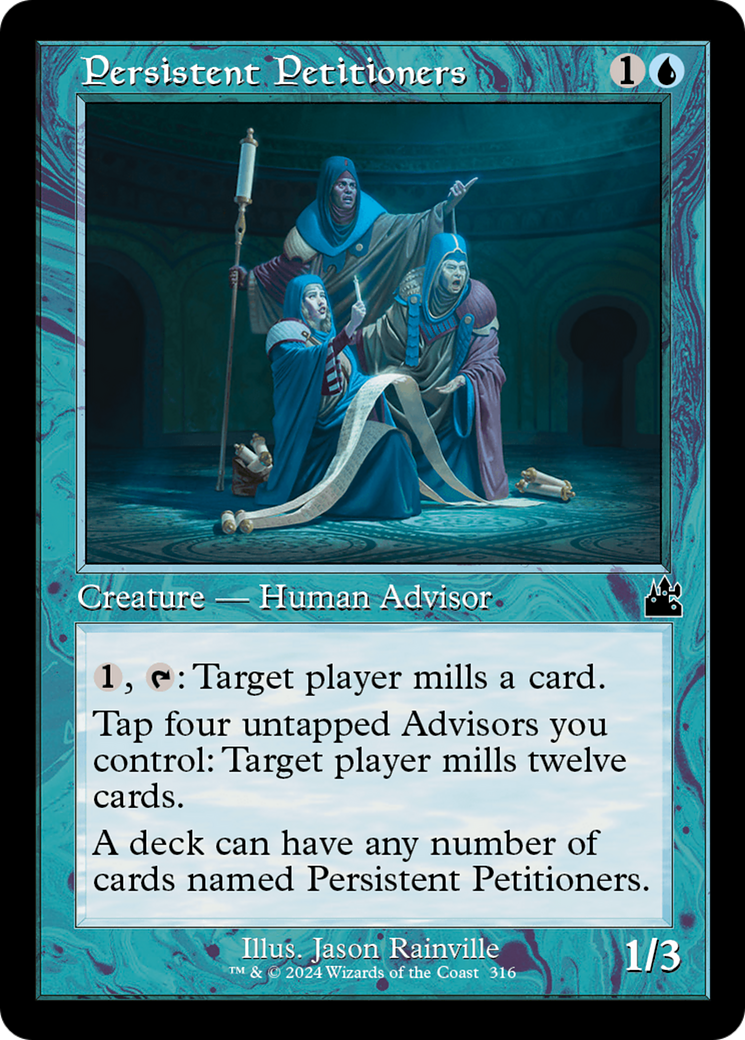 Persistent Petitioners (RVR-316) [Ravnica Remastered] Foil