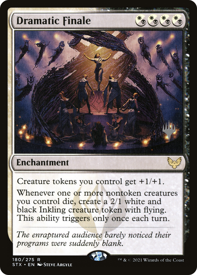 Dramatic Finale (PPSTX-180P) [Promo Pack: Strixhaven: School of Mages Promos]