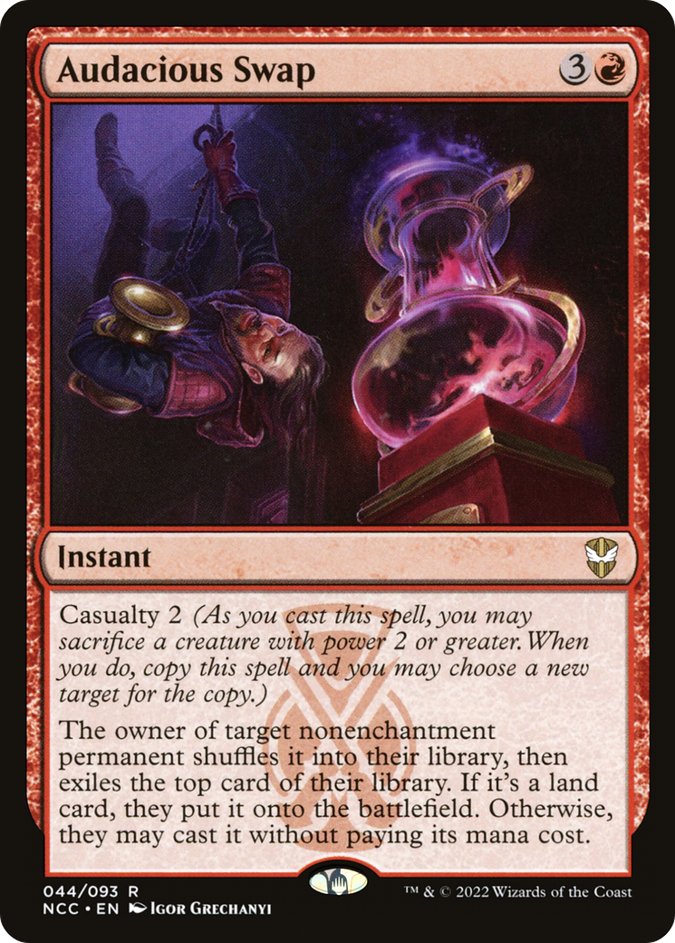 Audacious Swap (NCC-044) [New Capenna Commander]