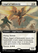 Angel of Indemnity (OTC-045) [Outlaws of Thunder Junction Commander]: (Extended Art) Foil