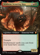 Wildsear, Scouring Maw (BLC-044) [Bloomburrow Commander]: (Extended Art) Foil