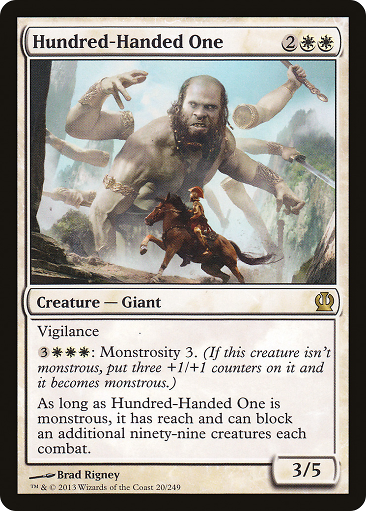 Hundred-Handed One (THS-020) [Theros] Foil