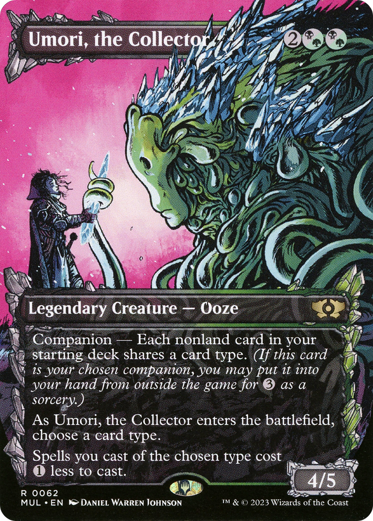 Umori, the Collector (MUL-062) [Multiverse Legends]: (Showcase) (Borderless) Foil