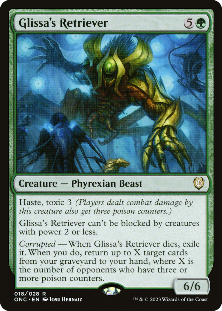 Glissa's Retriever (ONC-018) [Phyrexia: All Will Be One Commander]