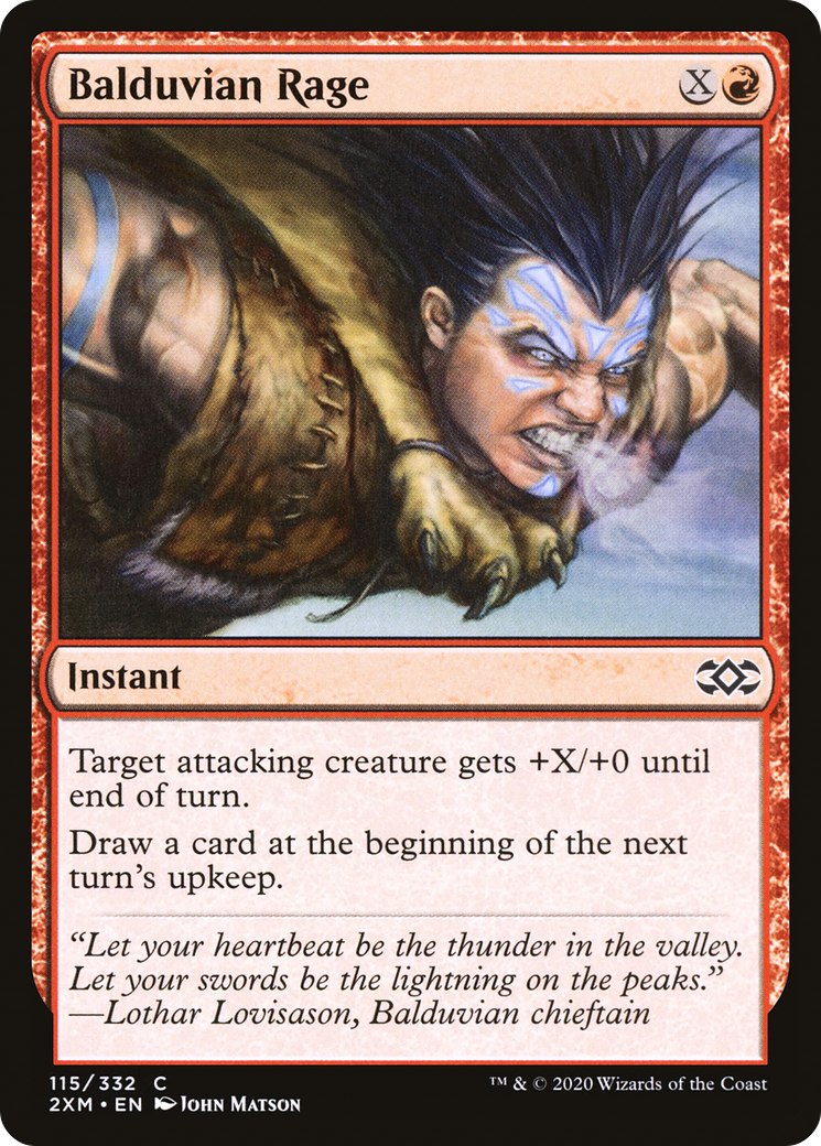 Balduvian Rage (2XM-115) [Double Masters]