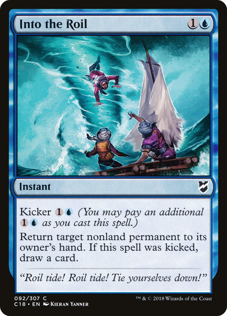 Into the Roil (C18-092) [Commander 2018]
