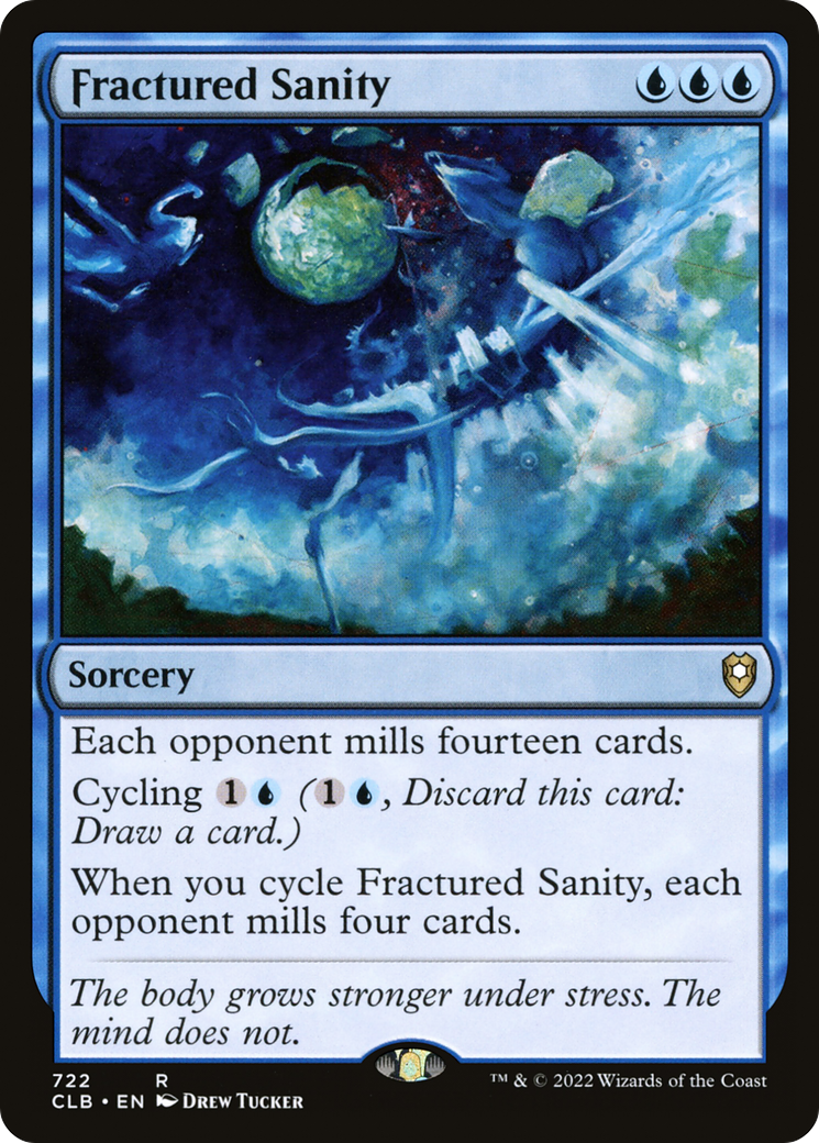 Fractured Sanity (CLB-722) [Commander Legends: Battle for Baldur's Gate]