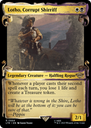 Lotho, Corrupt Shirriff (LTR-664) [The Lord of the Rings: Tales of Middle-earth]: (Showcase) Foil