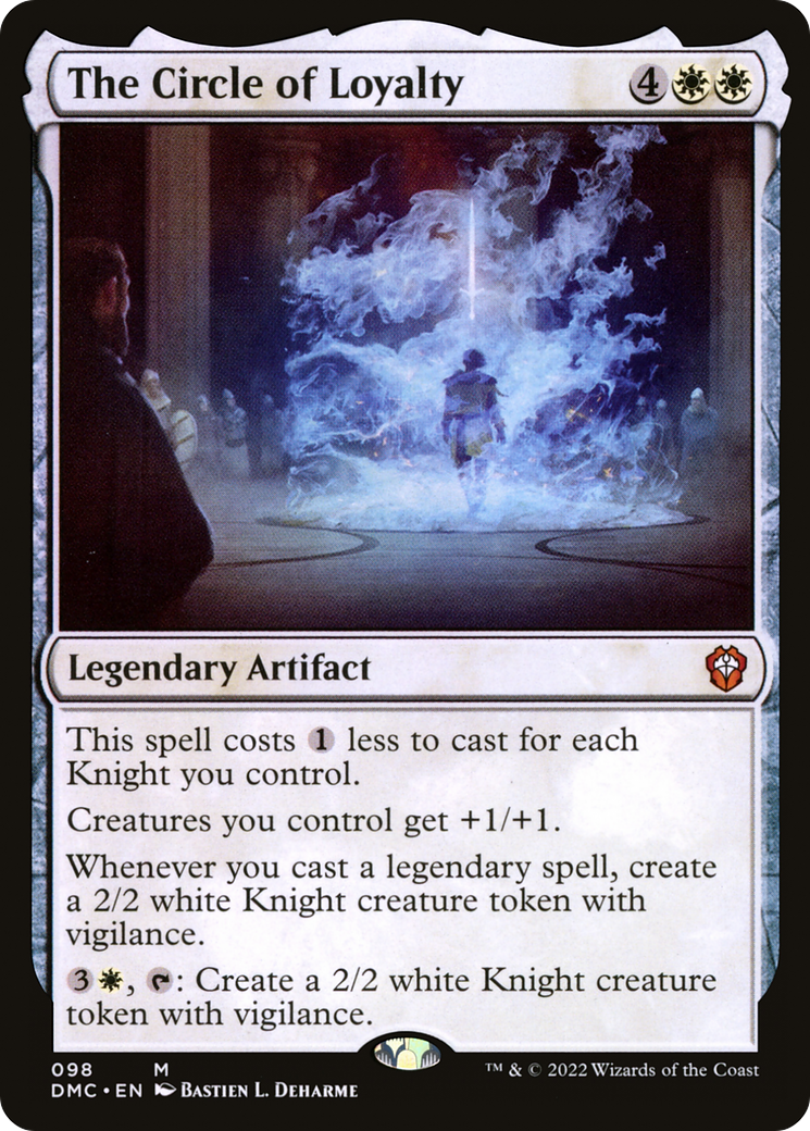 The Circle of Loyalty (DMC-098) [Dominaria United Commander]